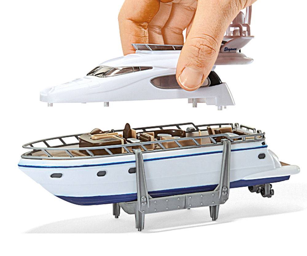 Siku Schwertransport mit Yacht 10184900001 Online Shopping