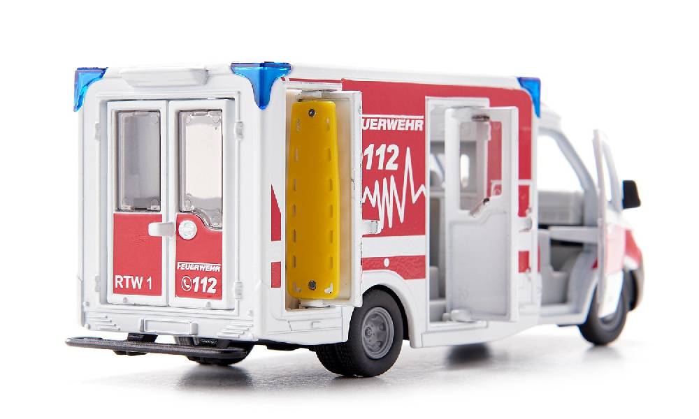 Siku Mercedes-Benz Sprinter MiesenTyp C Rettungswagen 10211500001 Preisnachlass