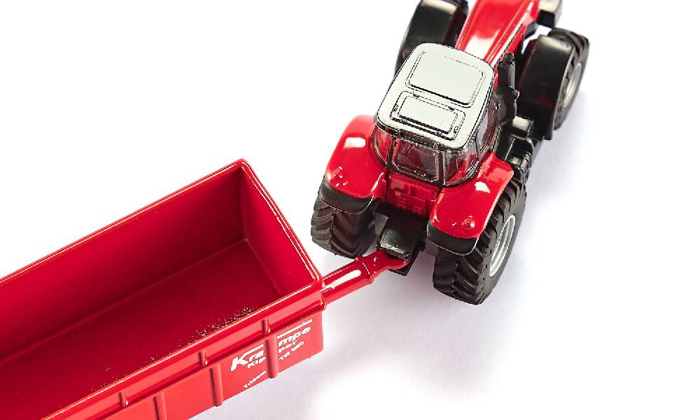 Siku Massey Ferguson Traktor mit Anhänger 10184400001 Black Friday