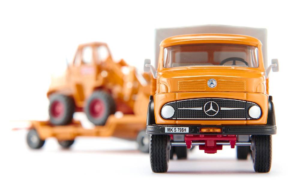 Siku Mercedes-Benz 710 mit Kramer 411 Radlader Bölling 10411700001 Online Outlet