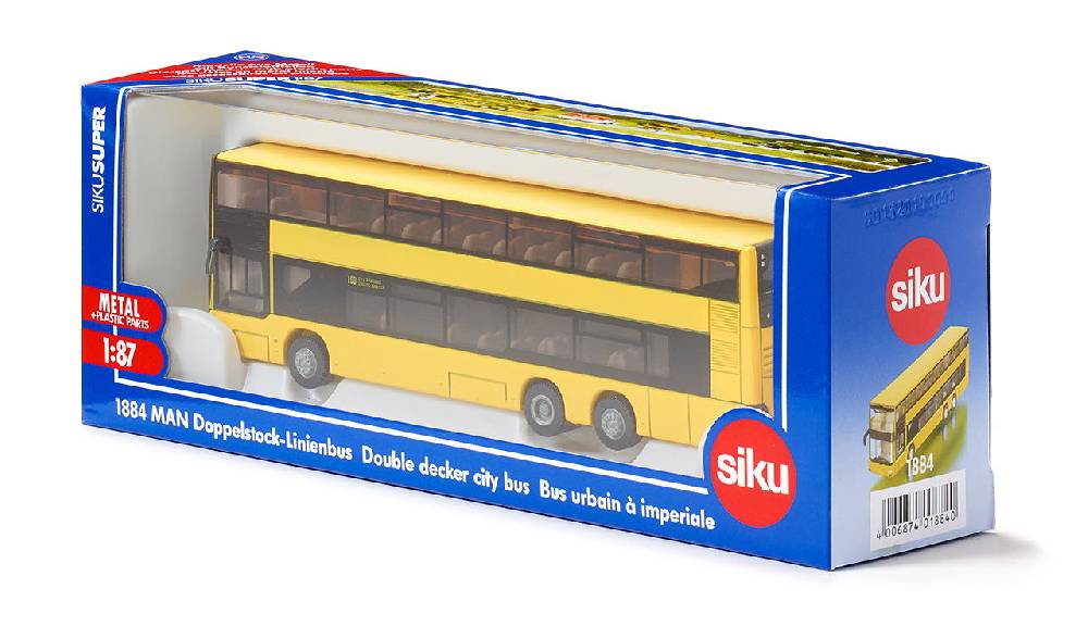 Siku MAN Doppelstock Linienbus 10188400002 Begrenzte Freigabe