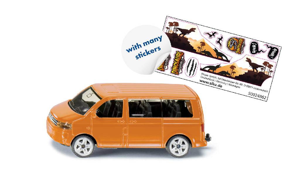 Siku VW Multivan mit Dino-Stickern 10107000011 2025