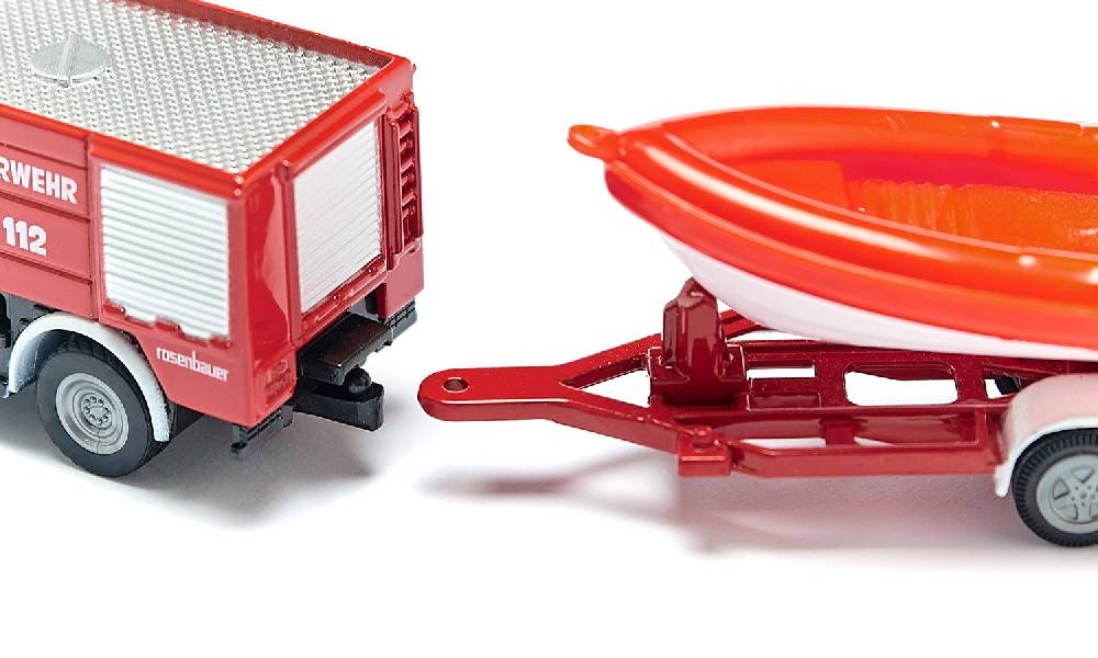 Siku Unimog Feuerwehr mit Boot 10163600005 Limitierter Zeitrabatt