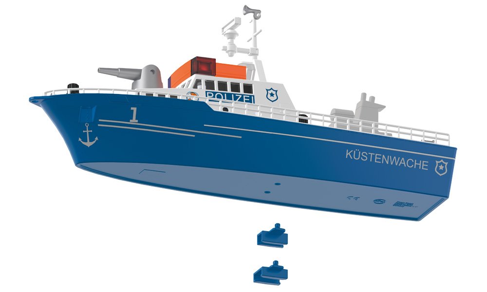 Siku Polizeiboot 10540100001 Meist gekauft