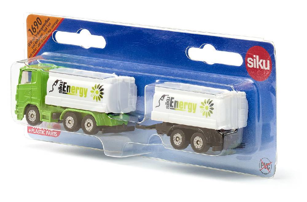 Siku LKW mit Tankwagenaufbau und Anhänger 10169000001 Begrenztes Angebot