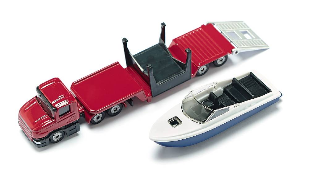 Siku Tieflader mit Boot 10161300002 Valentinstagsangebot
