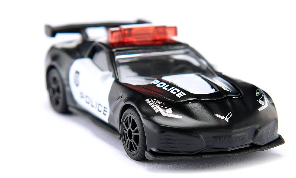 Siku Chevrolet Corvette ZR1 Police 10154500000 Lagerräumung