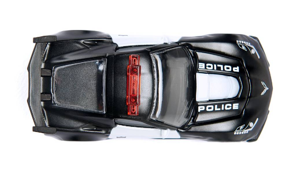Siku Chevrolet Corvette ZR1 Police 10154500000 Lagerräumung
