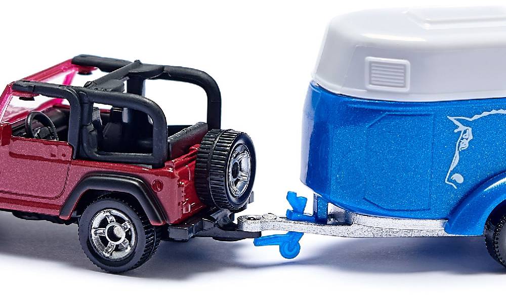 Siku Jeep mit Pferdeanhänger 10165100004 Riesige Ersparnisse