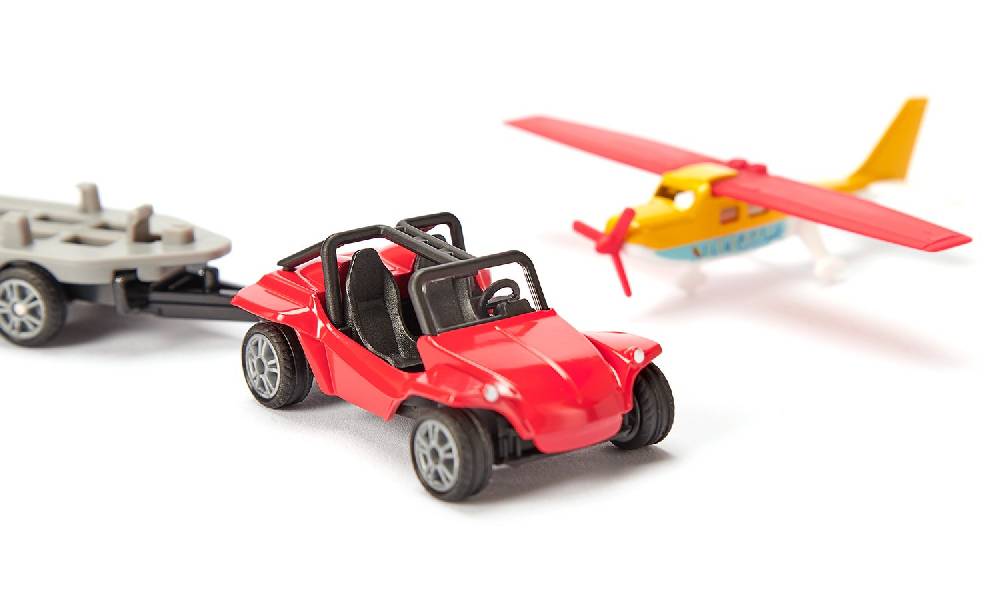 Siku Buggy mit Sportflugzeug 10169600000 Sonderangebot der Fabrik