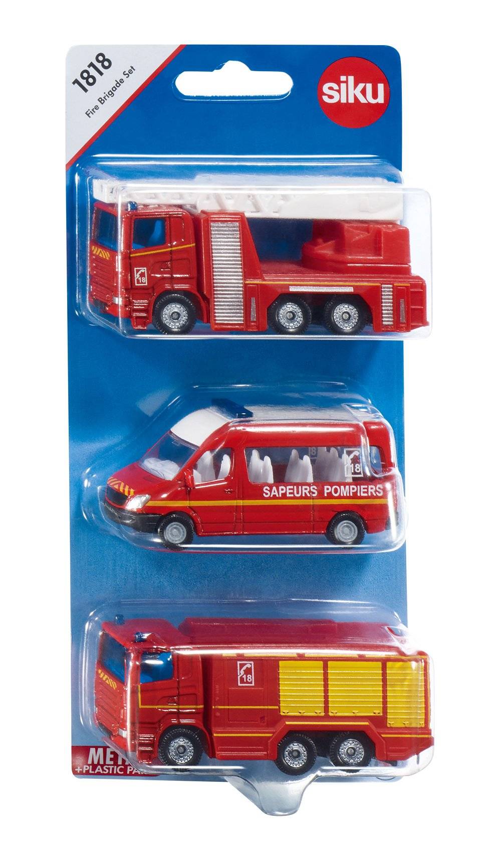 Siku Feuerwehr-Set Frankreich 10181800101 Fabrikladen