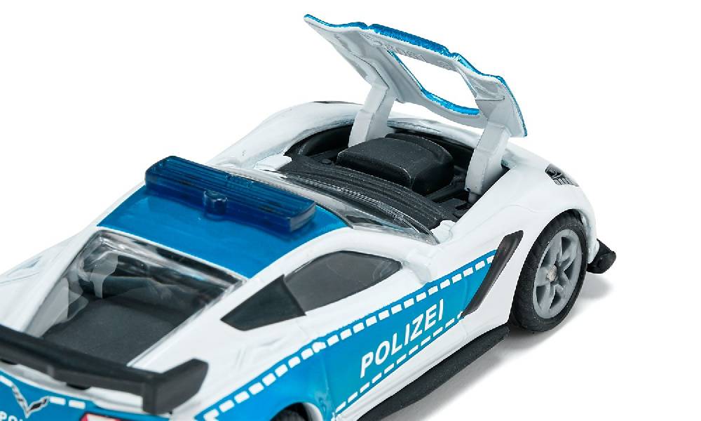 Siku Chevrolet Corvette ZR1Polizei 10152500000 Kostenlose Rückgabe