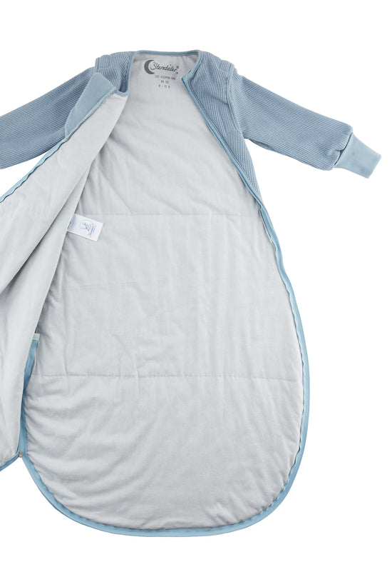Sterntaler Schlafsack Dino Rexi 90cm mit Ärmeln, 2,0 TOG Neueste Mode