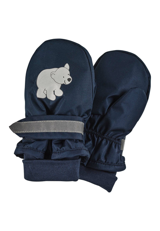 Sterntaler Fäustlinge aus Funktionsmaterial mit Print Eisbär Fabrikladen