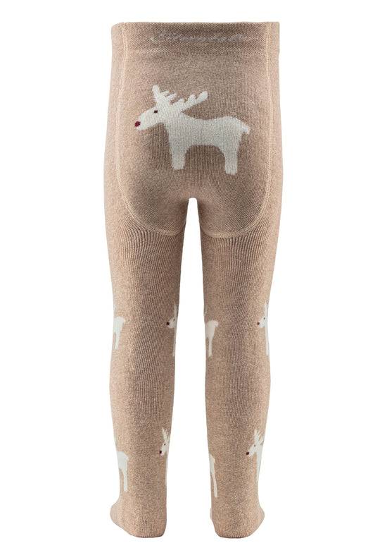 Sterntaler Weihnachtsstrumpfhose aus Baumwoll-Mischgewebe zollfrei