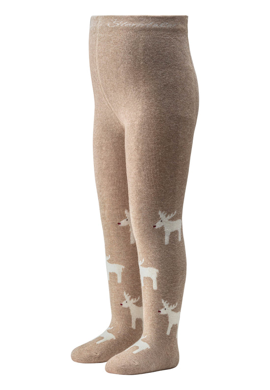 Sterntaler Weihnachtsstrumpfhose aus Baumwoll-Mischgewebe zollfrei