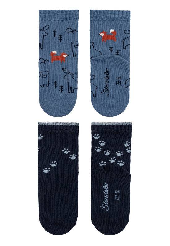 Sterntaler 6er Pack Baumwollsocken mit Walross-Motiv Auslauf