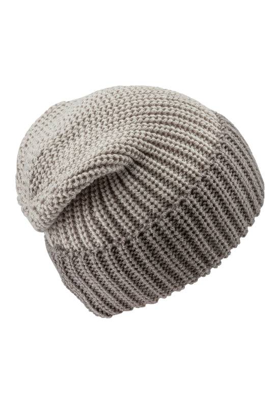 Sterntaler Mütze aus Strickware zum Umschlagen, unifarben Sonderangebot