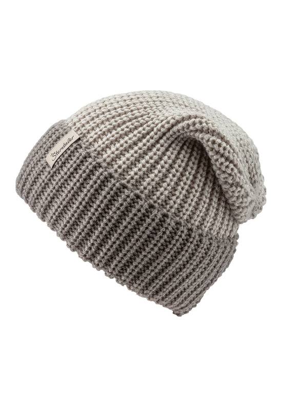 Sterntaler Mütze aus Strickware zum Umschlagen, unifarben Sonderangebot