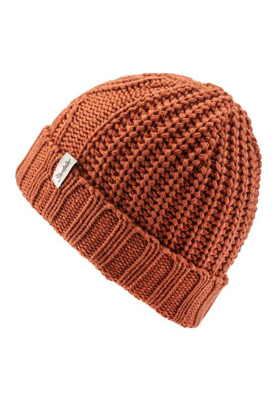 Sterntaler Mütze aus Strickware und Zopfmuster mit Umschlag Versandkostenfrei