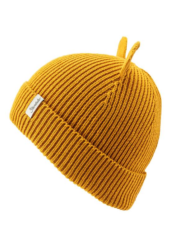 Sterntaler GOTS Strickmütze mit Ohren und Umschlag Flash Sale