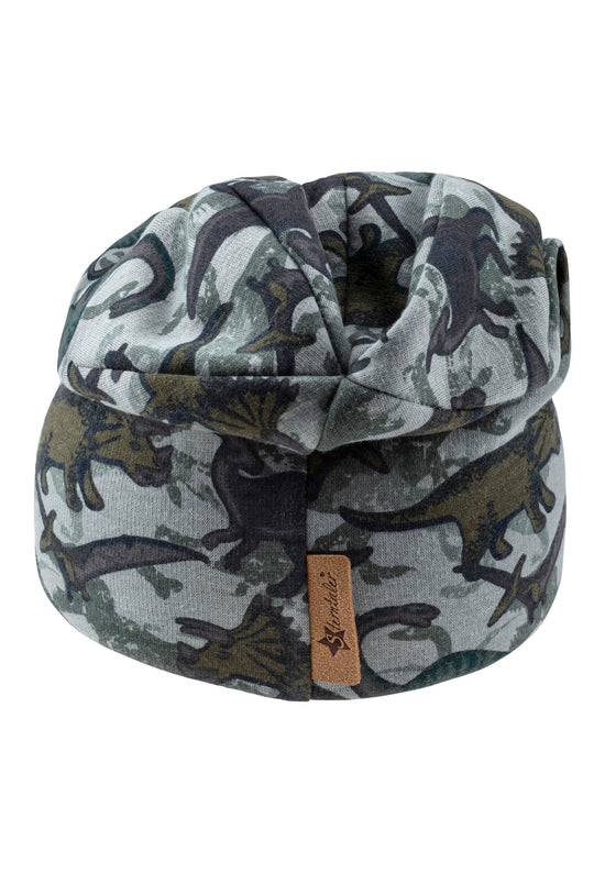 Sterntaler Beanie aus Sweat mit Dinosaurier-Motiv Preisnachlass
