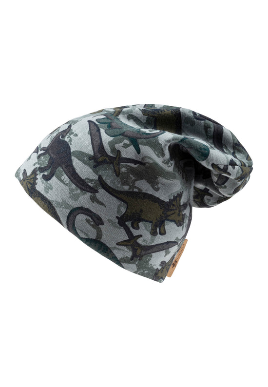Sterntaler Beanie aus Sweat mit Dinosaurier-Motiv Preisnachlass