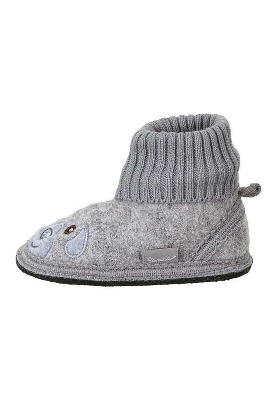 Sterntaler Hausschuh mit Stickerei Bär und Strickumschlag Top Angebot
