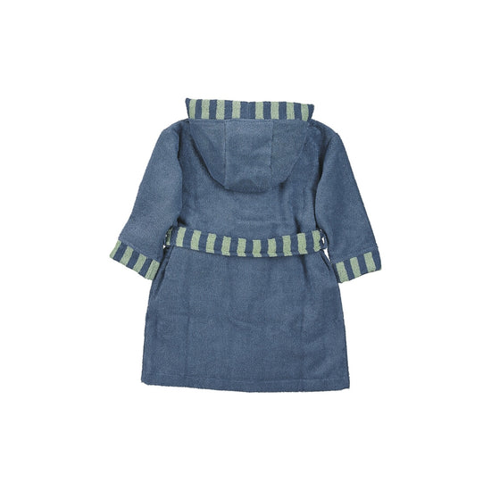 Sterntaler Bademantel Esel Emmilius mit Kapuze in Mittelblau Letzte 3 Tage