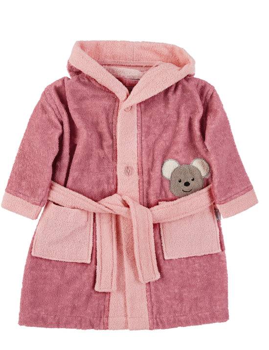 Sterntaler Bademantel Maus Mabel aus Frottee mit Kapuze, Rosa Neueste Stile