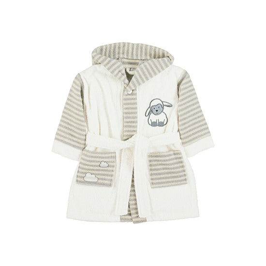 Sterntaler Bademantel Schaf Stanley aus Frottee mit Kapuze Bis zu 65% Rabatt