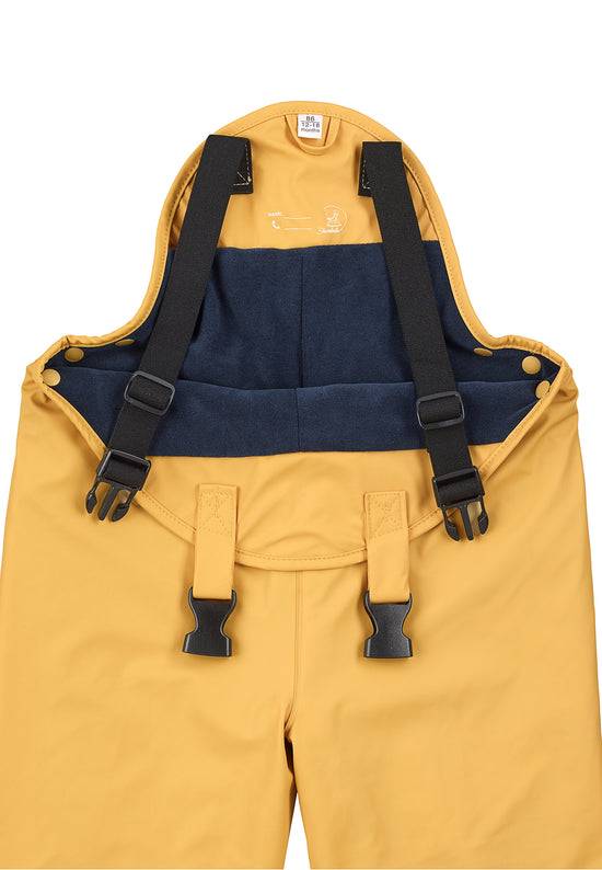 Sterntaler Regenträgerhose gefüttert mit Reflektoren, uni Nur noch ein Tag übrig