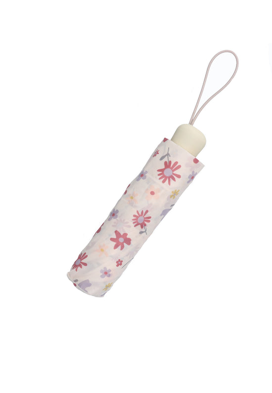 Sterntaler Taschenschirm Blumenwiese in Ecru Riesige Rabatte
