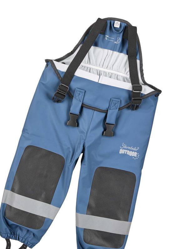 Sterntaler Funktions-Regenhose mit Trägern und Reflektoren 50% Rabatt mit kostenlosem Versand
