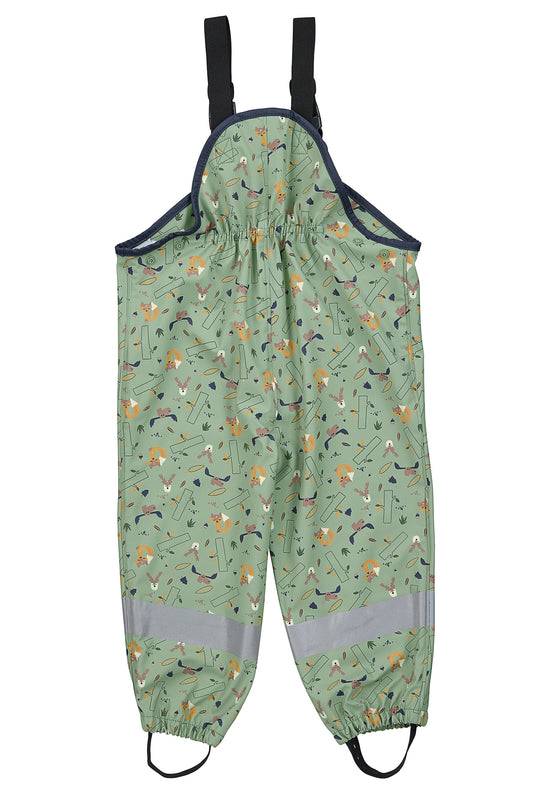 Sterntaler Regenträgerhose Waldtiere ungefüttert, wasserdicht Black Friday Preise