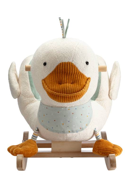 Sterntaler Schaukeltier Ente Edda aus weichem Plüsch Auslauf