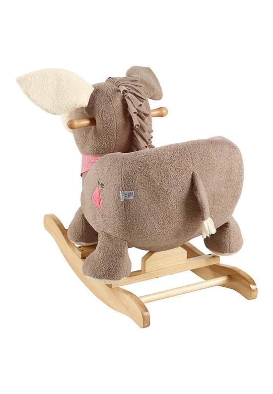 Sterntaler Schaukeltier Esel Emmily in Braun und Rosenholz Sonderangebot