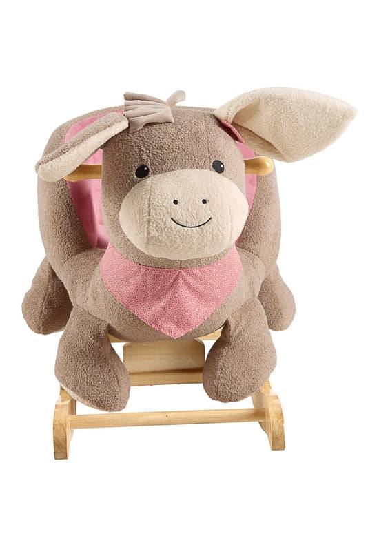 Sterntaler Schaukeltier Esel Emmily in Braun und Rosenholz Sonderangebot