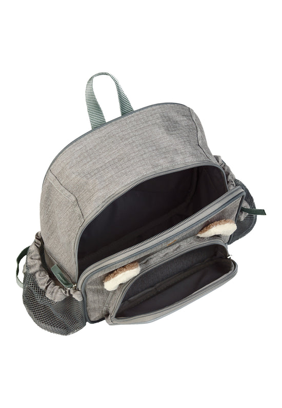 Sterntaler Funktions-Rucksack Bär Ben in Grau mit 3D-Ohren, 5L Blitzangebot