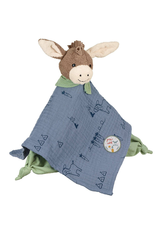 Sterntaler Schmusetuch Esel Emmilius in Mittelblau, 35 cm Letzte 2 Tage