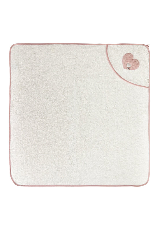 Sterntaler Kapuzenbadetuch Esel Emmi Girl, 100x100cm Letzter Tag