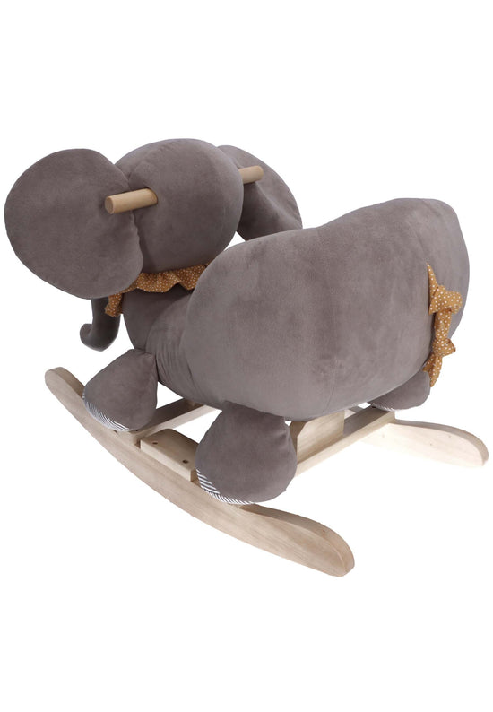 Sterntaler Schaukeltier Elefant Eddy in Grau und Rost Nur für heute