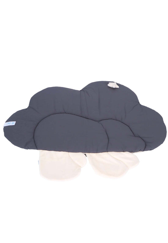 Sterntaler Krabbeldecke Motiv Wolke mit Eisbär Elia, Grau Clearance-Verkauf