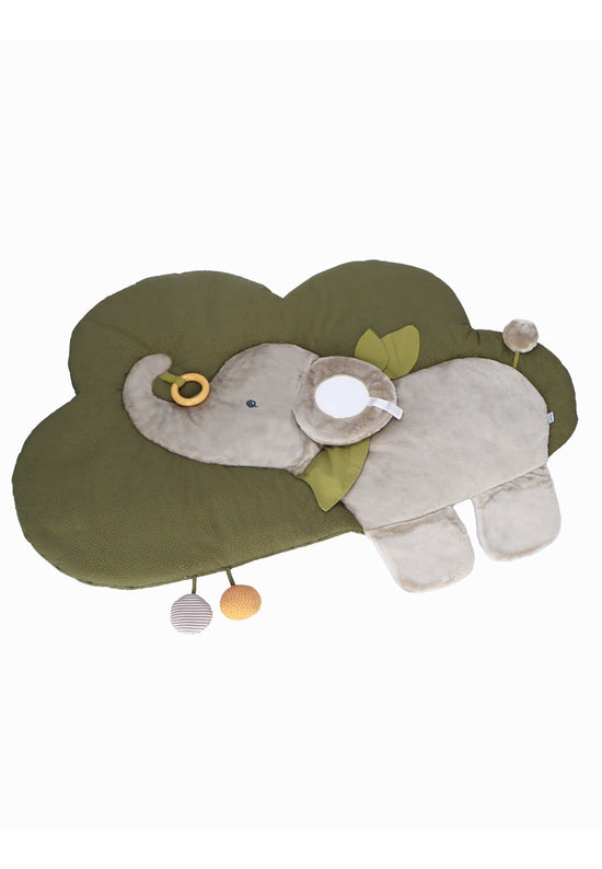 Sterntaler Krabbeldecke Motiv Wolke mit Elefant Eddy, Grau Speichern exportieren