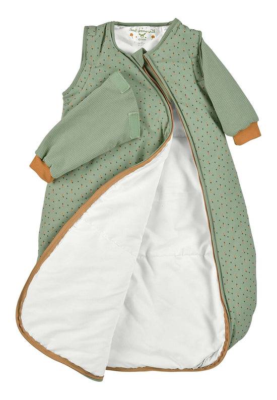 Sterntaler Schlafsack mit Ärmeln 90cm Esel Emmilius in Grün Black Friday Preise