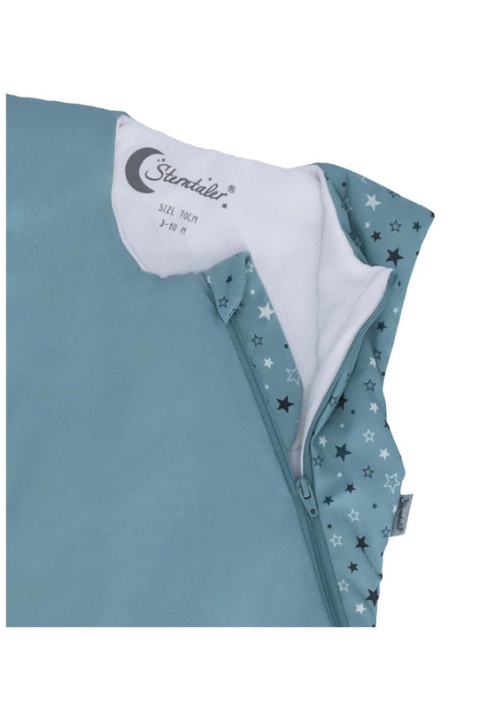 Sterntaler Funktionsschlafsack 90cm Eisbär Elia, Dunkeltürkis Vatertagsangebot