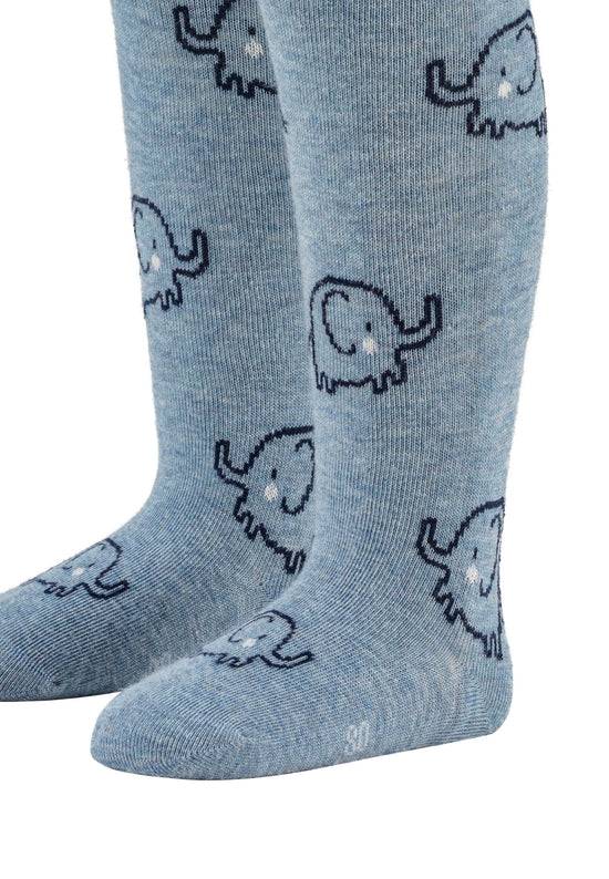 Sterntaler Strumpfhose aus Baumwoll-Mischgewebe mit Elefanten-Muster Neueste Mode