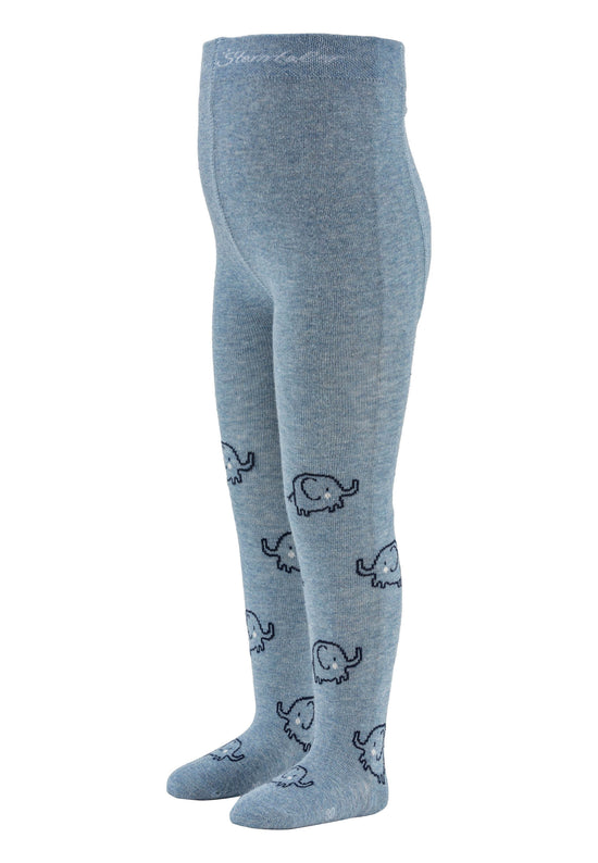 Sterntaler Strumpfhose aus Baumwoll-Mischgewebe mit Elefanten-Muster Neueste Mode