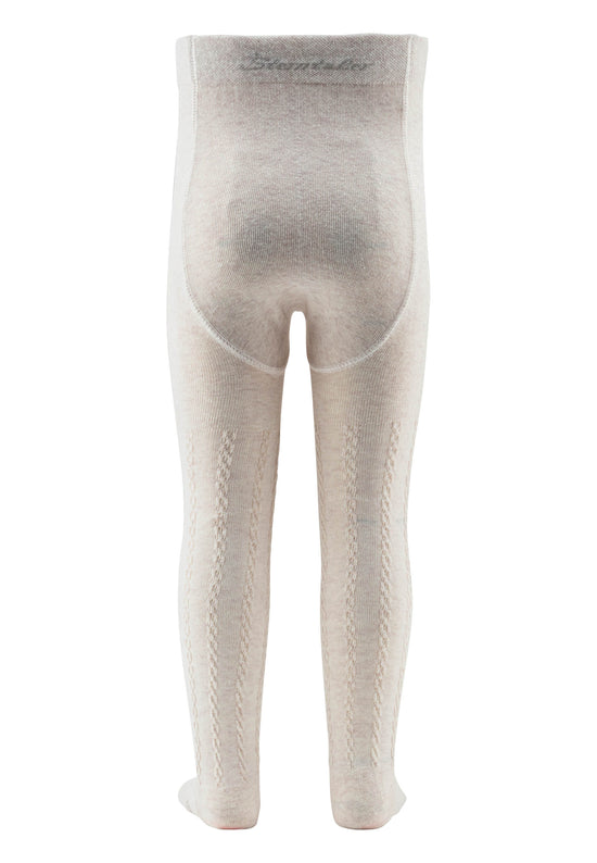 Sterntaler Baumwoll-Mischgewebe Strumpfhose mit Zopfmuster Blitzangebot