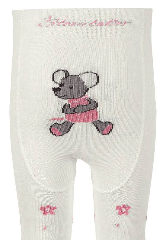 Sterntaler Krabbelstrumpfhose Mabel mit Po-Motiv in Ecru Tiefpreis